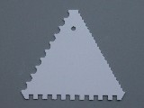 Texture Scraper, Tri-Angle Shaped