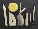 Pottery Tools, 8 pcs/set